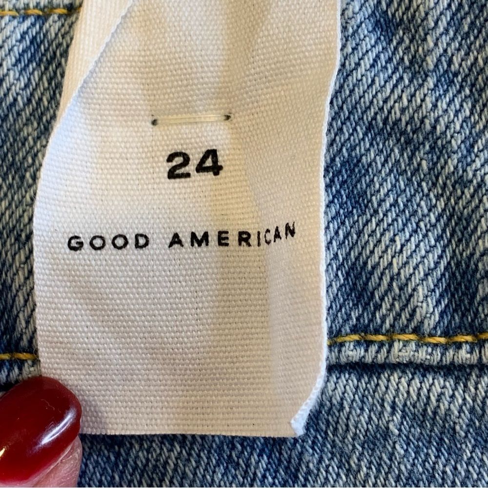 Good American Cut Off Short Plus Size 24 - Picture 7 of 11